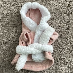 Small Dog Bath Robe